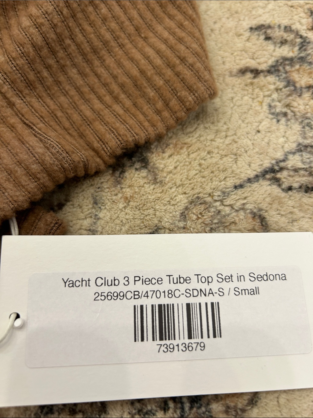 Nwt! The Foxy Kind Yacht Club 3 Piece Tube Top Set — image 3 of 6